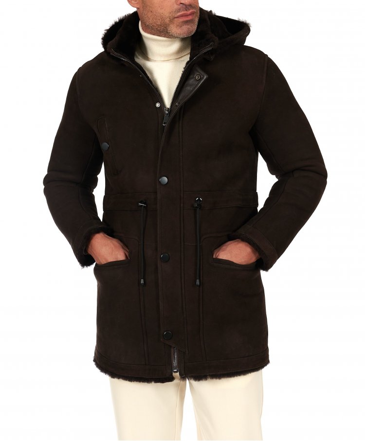 Cappotto montone shearling...