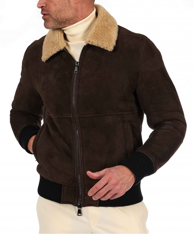 Montone Shearling testa di...