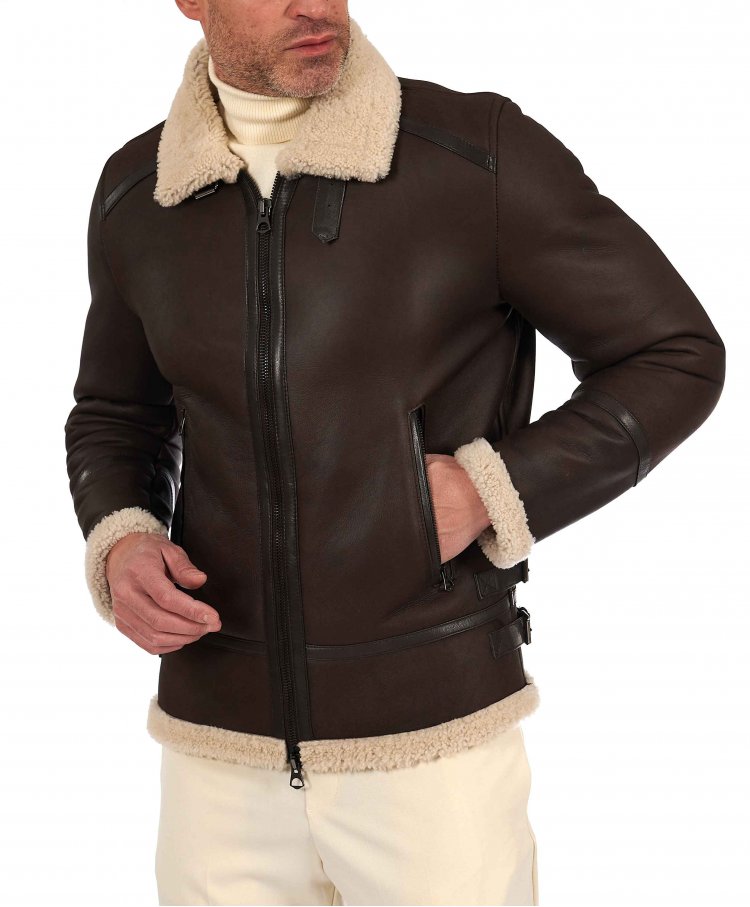 Montone Shearling testa di...