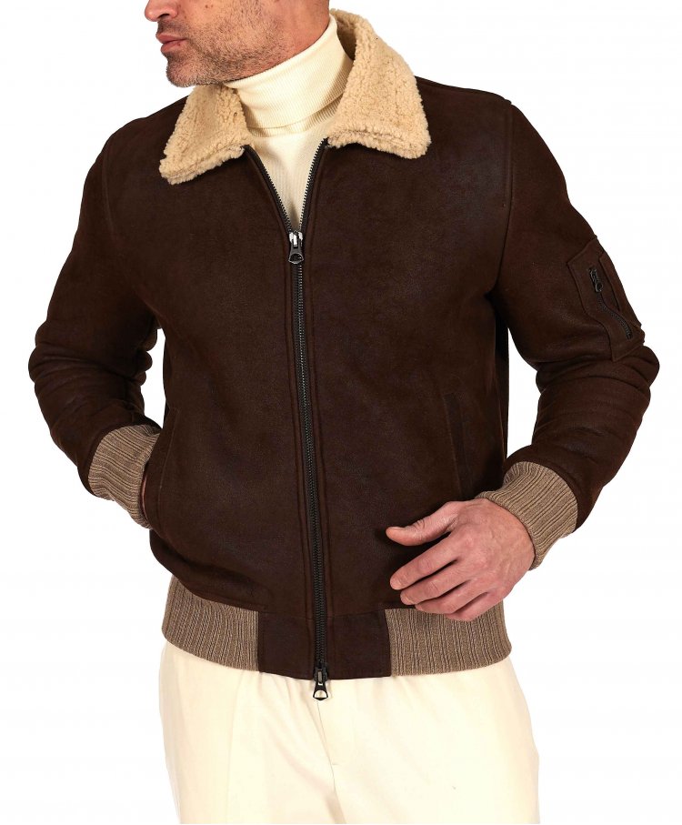 Montone Shearling testa di...