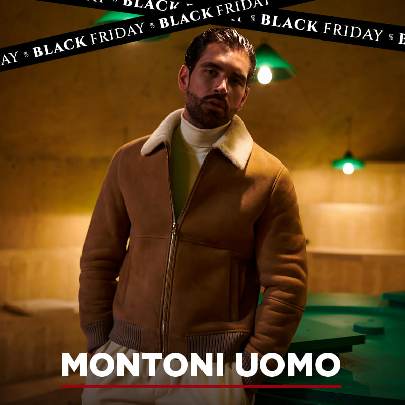 Black Friday Montoni Uomo